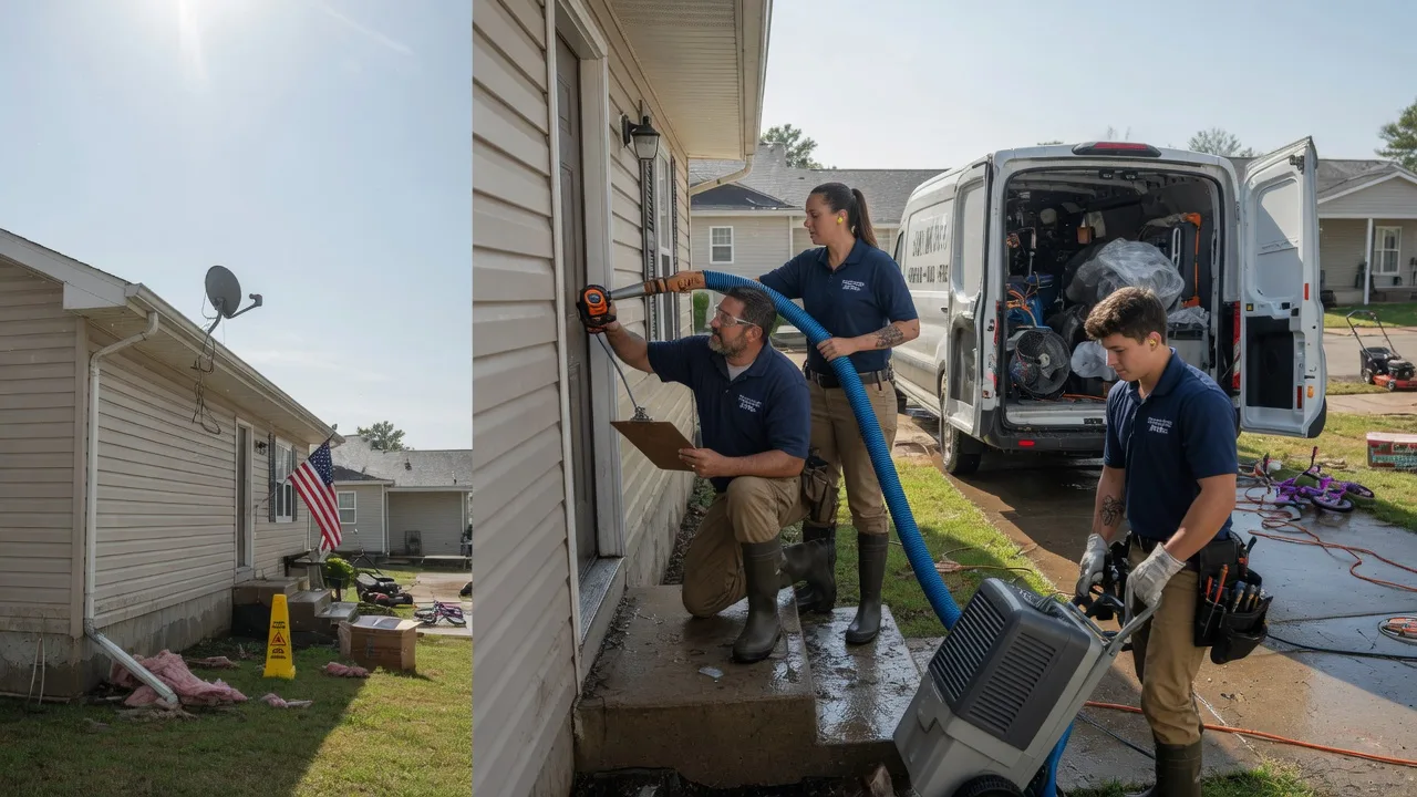 Ceiling Water Damage Restoration in Astoria, SD near me